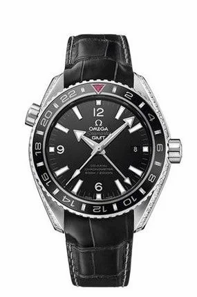 Omega Seamaster Planet Ocean 600M Co-Axial 43.5 GMT Platinum / Diamond / Dubai 232.98.44.22.01.004 (23298442201004)